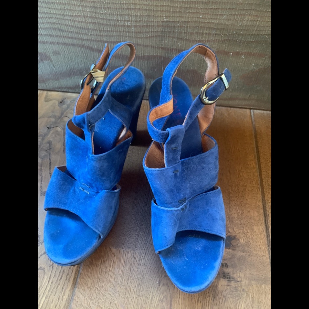 Blue Suede Shoes by Jones